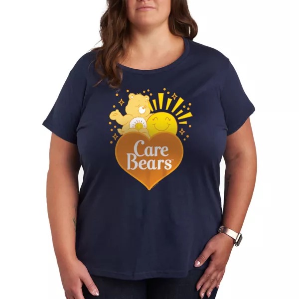 

Футболка с принтом Care Bears Funshine Licensed Character, синий