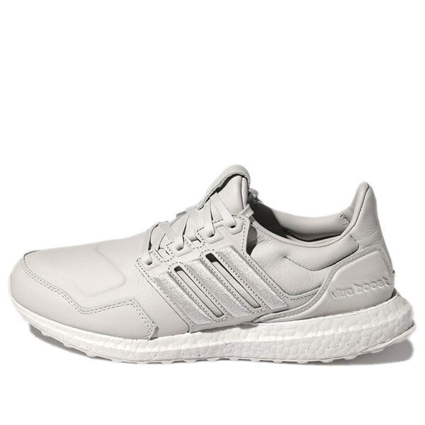 

Кроссовки ультрабуст кожа Adidas, серый