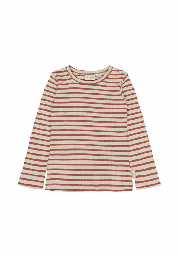 Футболка с длинными рукавами Petit Piao, Cinnabar Striped