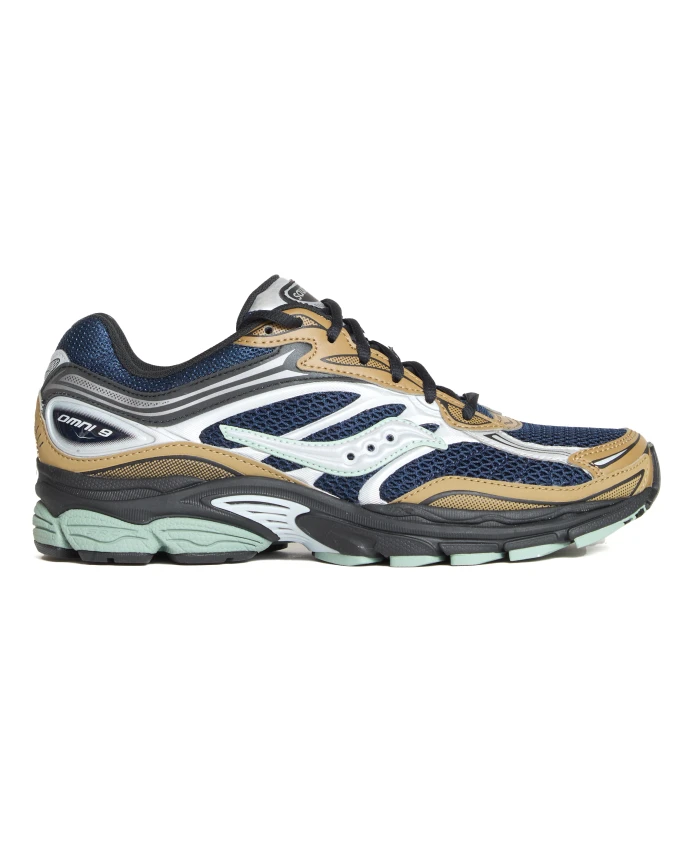 

Ретро-Кроссовки из сетчатого материала с фиксатором свода стопы. Saucony, мультиколор