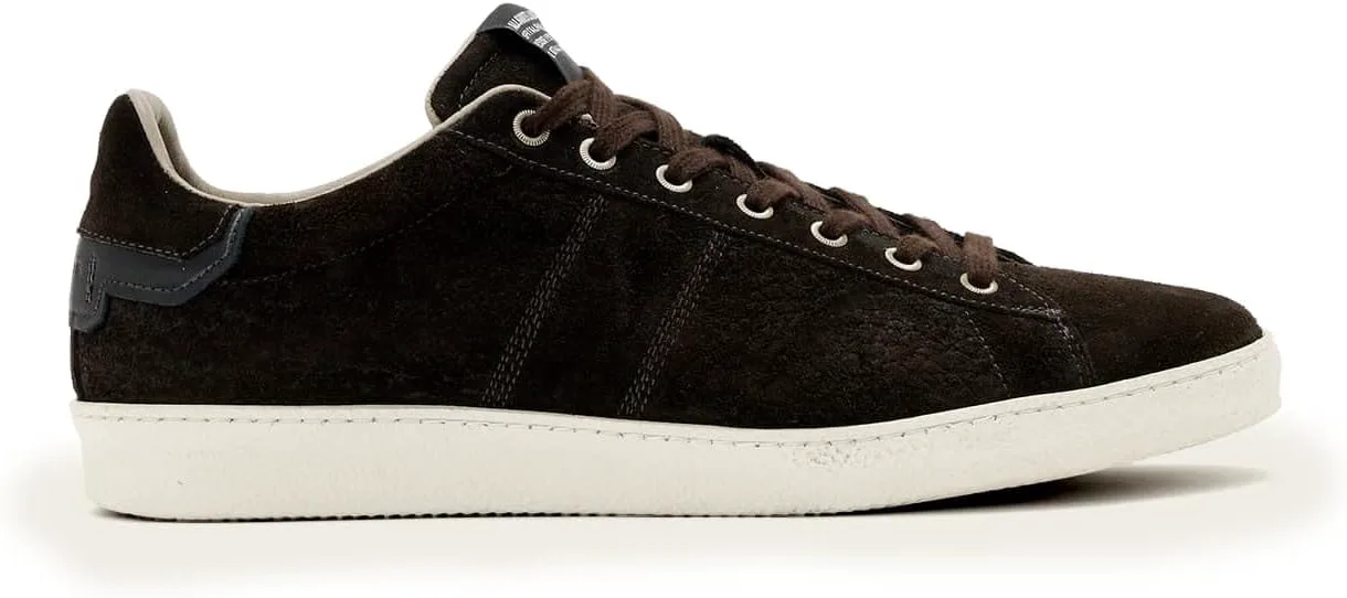 Мужские кроссовки AllSaints Leon Low Top, темно-коричневый — фото 2