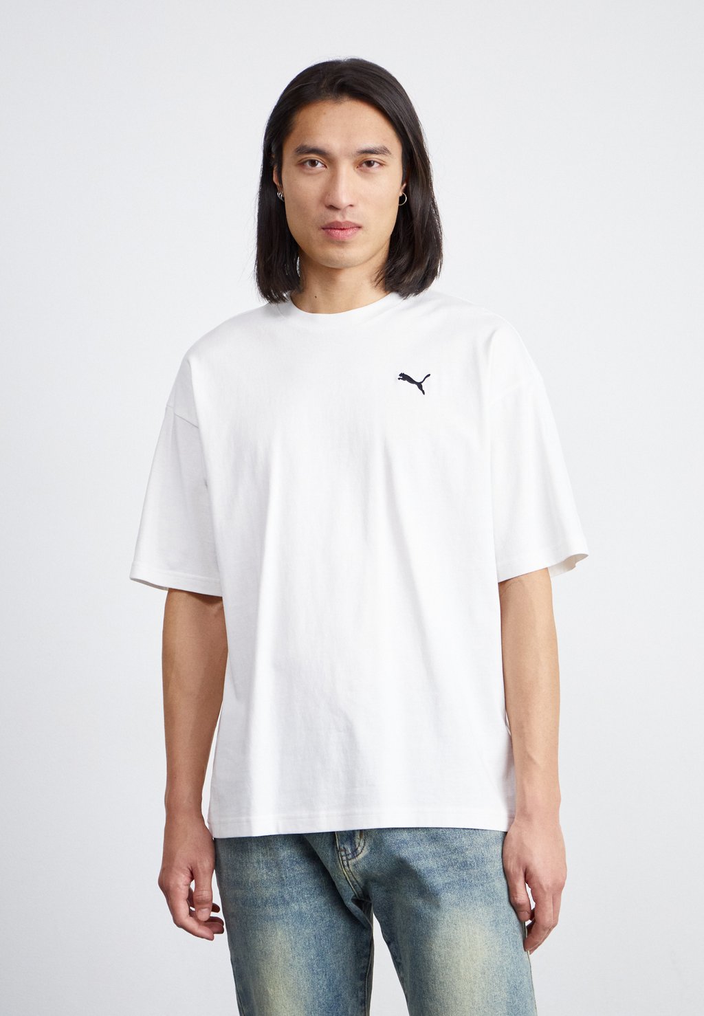 

Базовая футболка WARDROBE OVERSIZED TEE Puma, белый