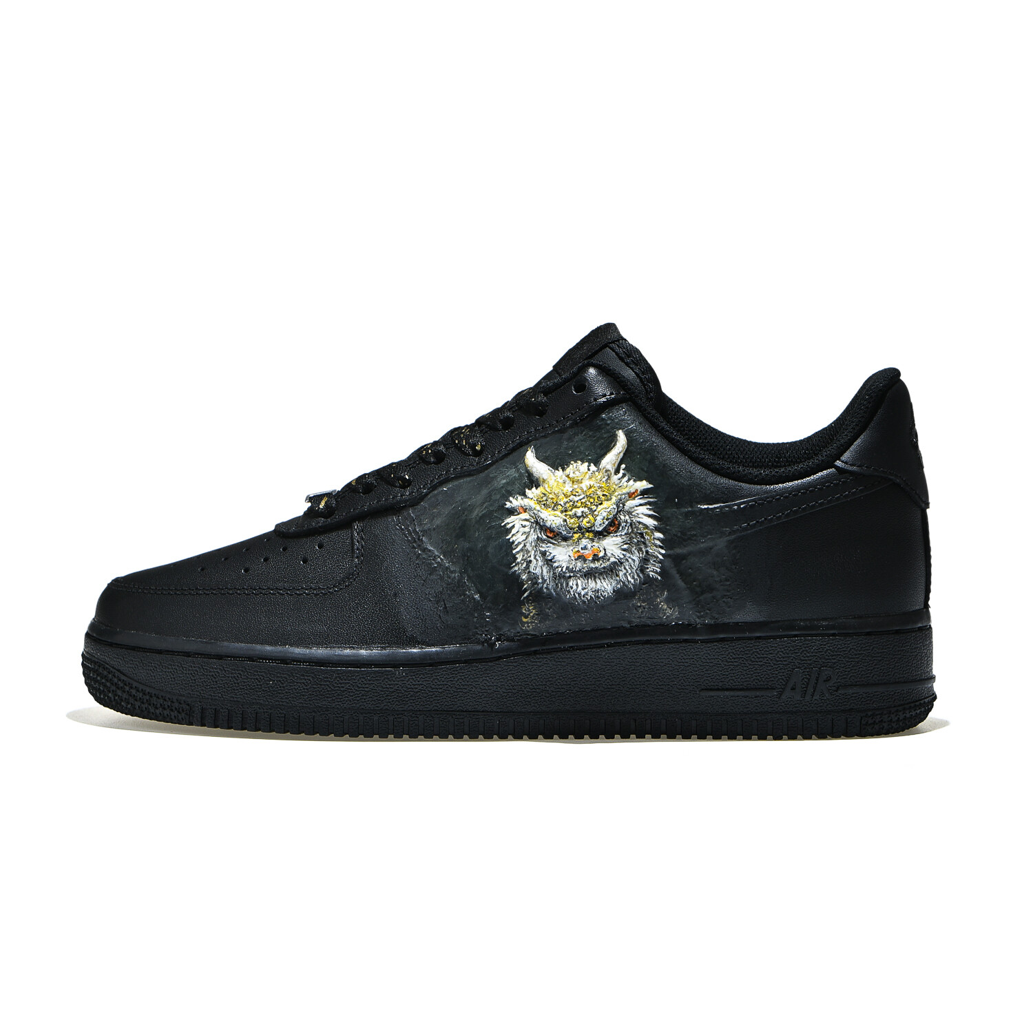 

Кроссовки Nike Air Force 1 Skateboard Shoes Unisex Low-Top Black, Черный, Кроссовки Nike Air Force 1 Skateboard Shoes Unisex Low-Top Black