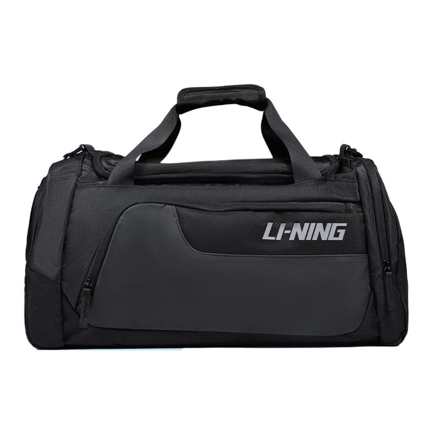 

LINING Прочная тканевая дорожная сумка унисекс черно-серая, Black