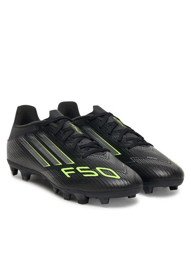Футбольные бутсы F50 Club Firm/Multi-Ground Boots JI0047 Adidas, черный — фото 2