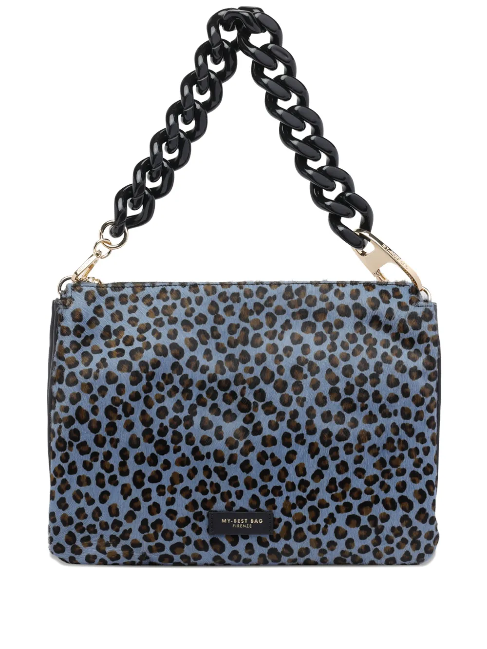 

Сумка-тоут с анималистичным принтом My Best Bag, синий