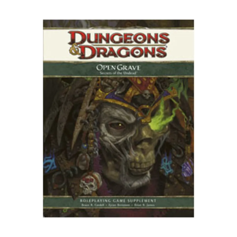 

Open Grave - Secrets of the Undead, Dungeons & Dragons (4th Edition) - Sourcebooks & Supplements, твердый переплет