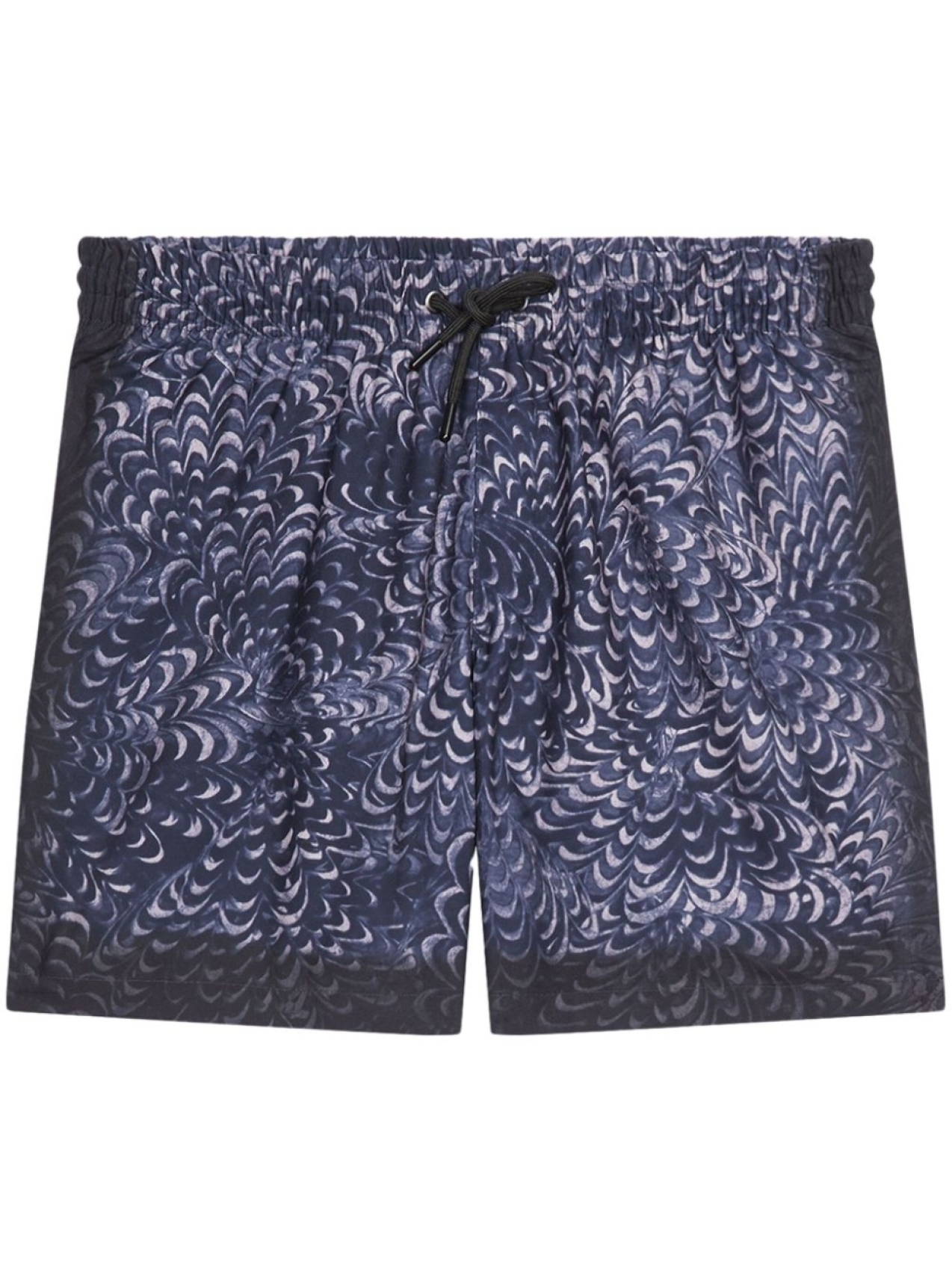

DRIES VAN NOTEN плавки-шорты с принтом, синий