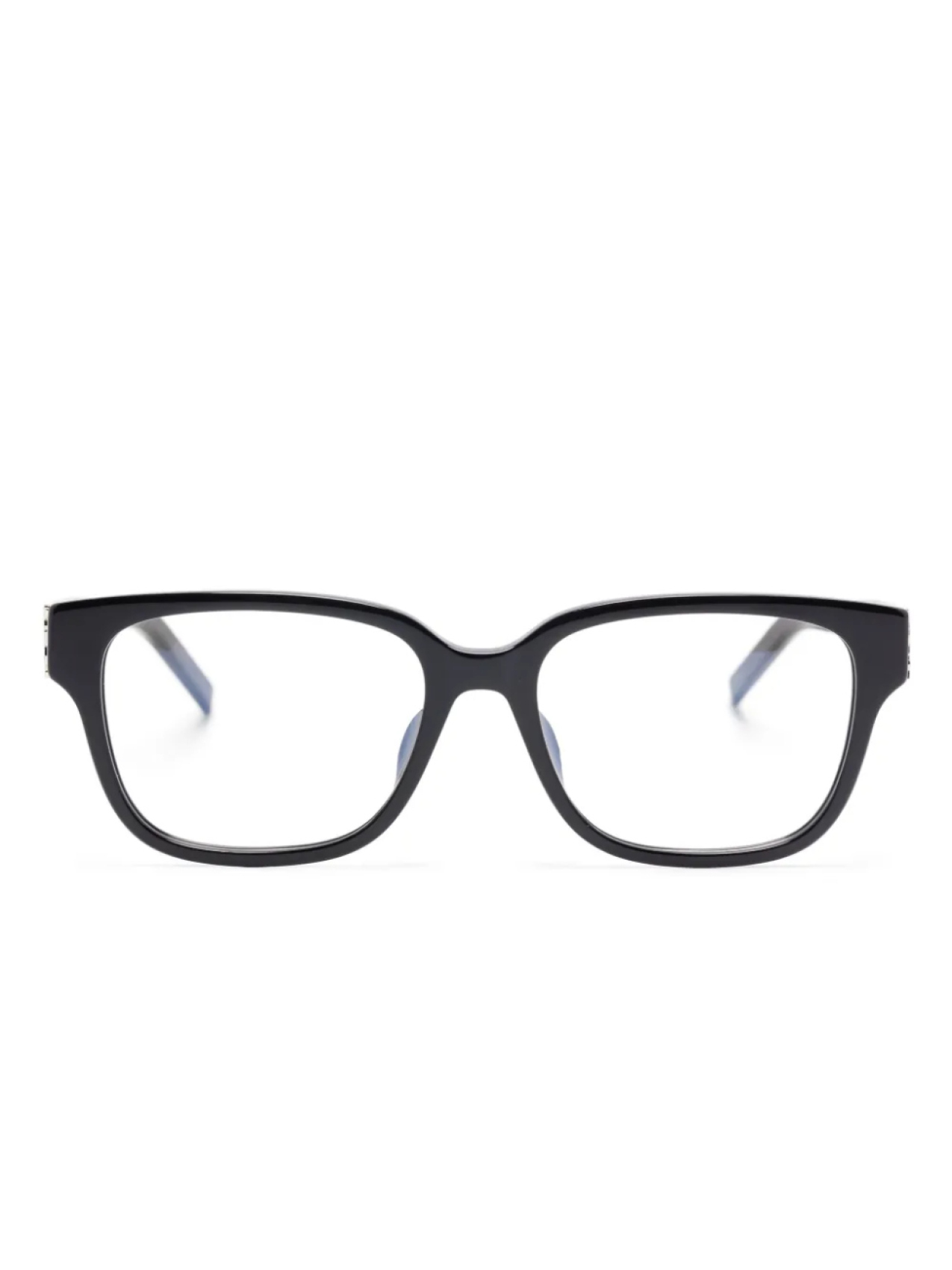 

Очки в квадратной оправе Saint Laurent Eyewear, черный