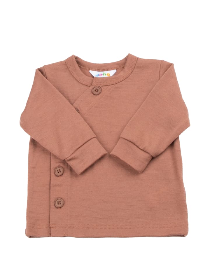 

Спортивная куртка Joha Cardigan aus Wolljersey Merinowolle, цвет rost