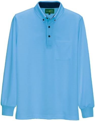 

Антистатическая поло-рубашка Aitos #AZ-50012 с длинными рукавами (антистатическая/впитывающая пот/быстросохнущая/дезодорирующая функция) Aitoz, синий