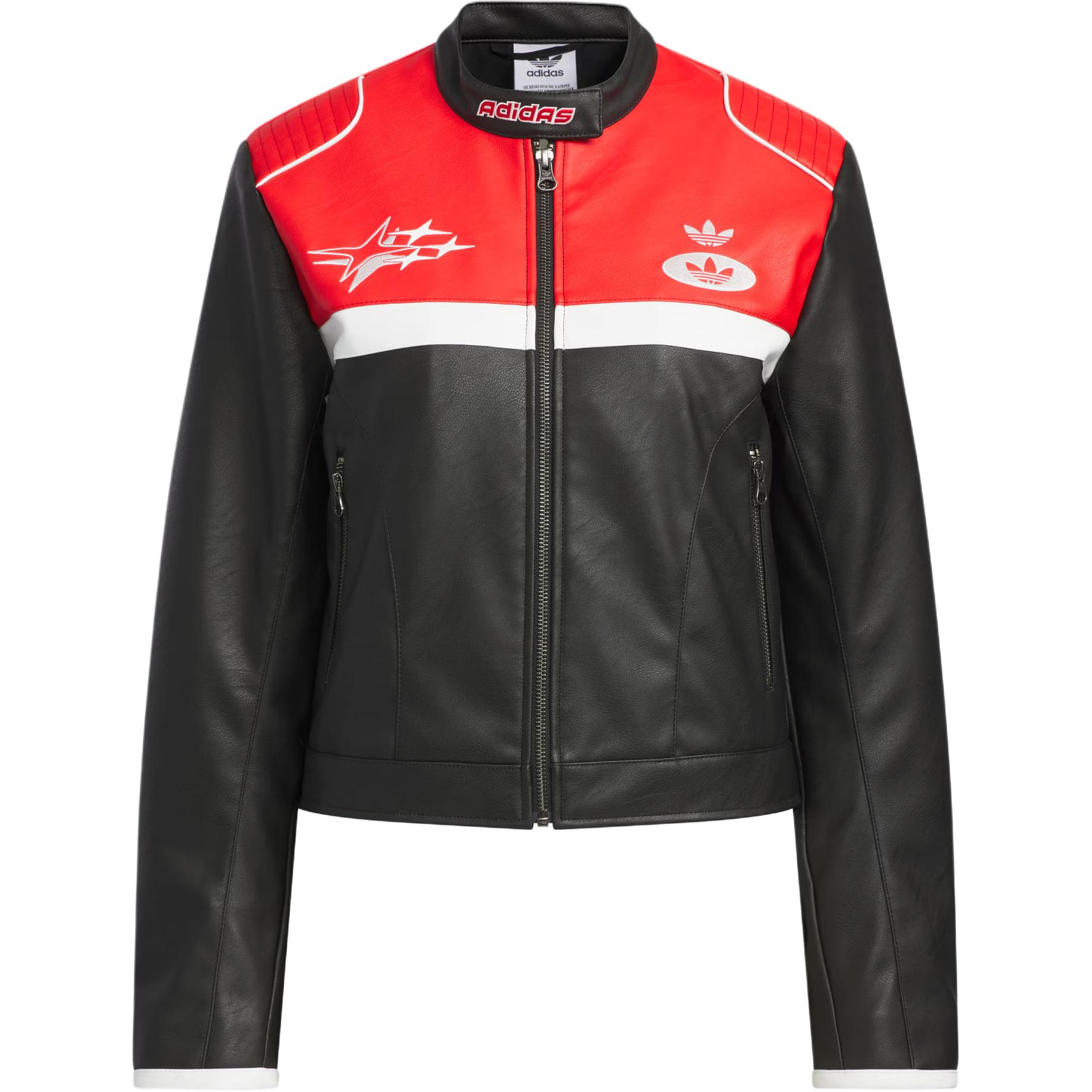 

Adidas Originals Женская куртка черная светло-алая, Black/Light Scarlet