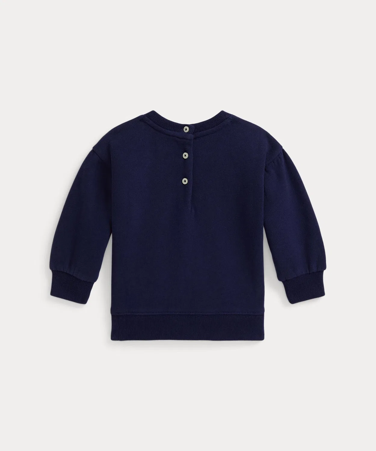 Свитшот флисовый Polo Ralph Lauren с медведем, детский, тёмно-синий — фото 2