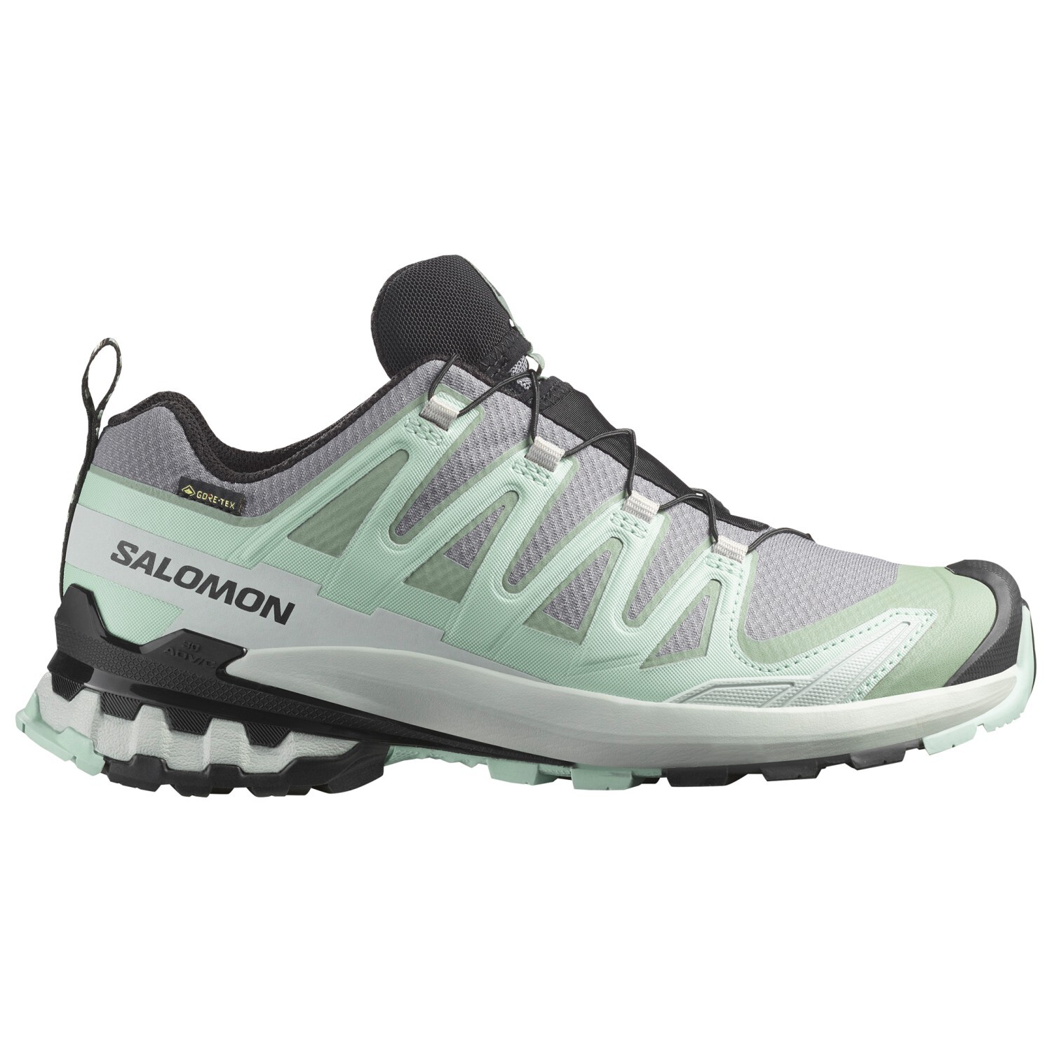 

Мультиспортивная обувь Salomon XA Pro 3D V9 GTX, цвет Quiet Shade/Lily Pad/Blue Haze