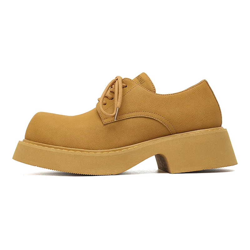 DUNNU Повседневные кожаные туфли мужские low top черные