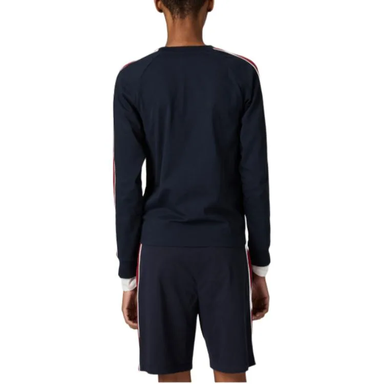 MIU MIU Футболка Women's Blue & Red Crew Neck Moderate Straight Fit — фото 4