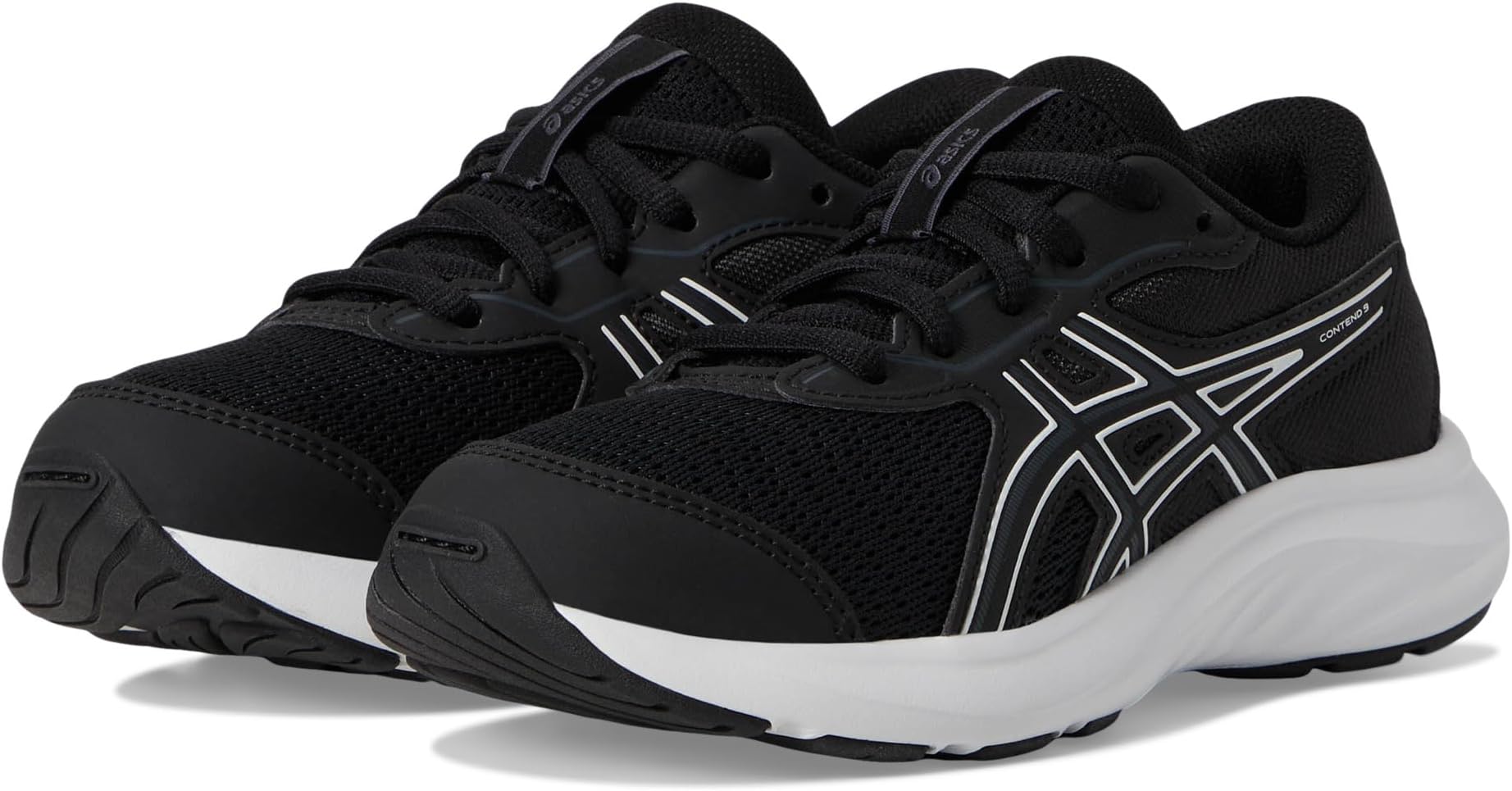 

Кроссовки ASICS Kids Contend 9 GS, черный/белый