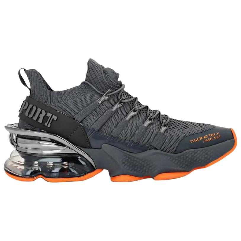 PLEIN SPORT Кроссовки Tiger Attack Gen X 04 Low top Casual Unisex Gray — фото 2