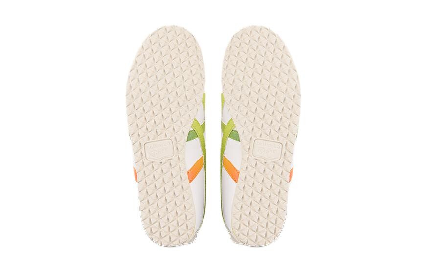 Кроссовки Onitsuka Tiger MEXICO 66 Kids Lifestyle Shoes Kids Low-top White/Green, зеленый — фото 4