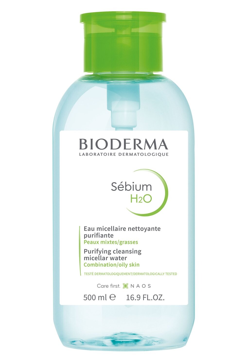 

Средства для очищения лица DERMA GESICHTSREINIGUNG / MIZELLENWASSER SÉBIUM H2O PUMP Bioderma, цвет transparent