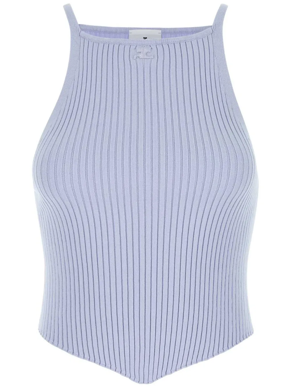 

Топ в рубчик Courrèges, фиолетовый