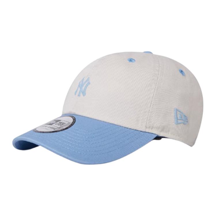 

New Era Хлопковая бейсболка унисекс слоновая кость белый, Ivory White