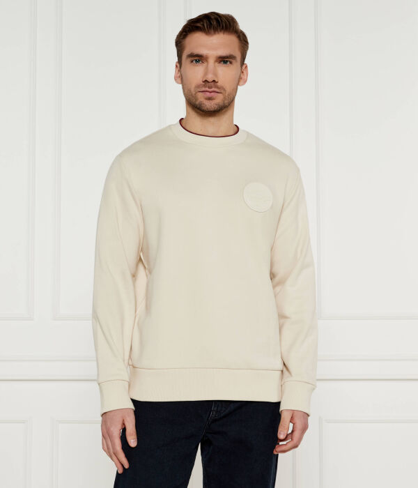 

Джемпер c-soleri 40 босс черный x porsche Relaxed fit Boss, экрю