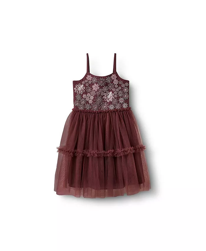 

Платье Изабеллы для маленьких девочек COTTON ON, красный