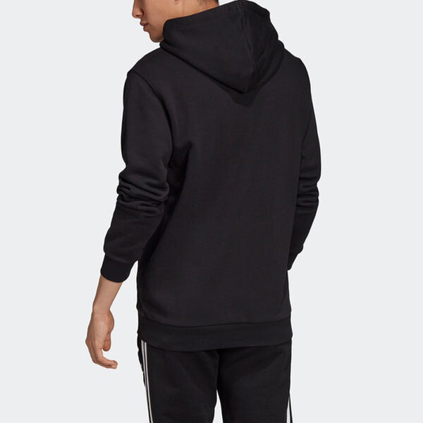 Толстовка adidas originals MINI EMB HOODY hooded Long Sleeves Black, черный — фото 4