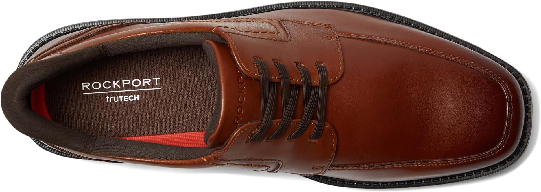 Оксфорды Rockport Seaver, цвет Brown Leather — фото 2