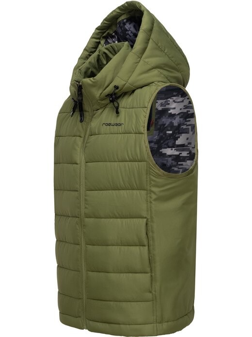 

Стеганый жилет витек Ragwear, зеленый