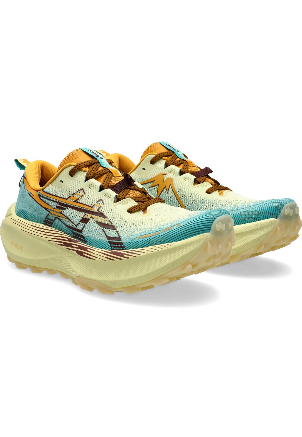 Кроссовки для бега TRABUCO MAX ASICS, желтый — фото 3