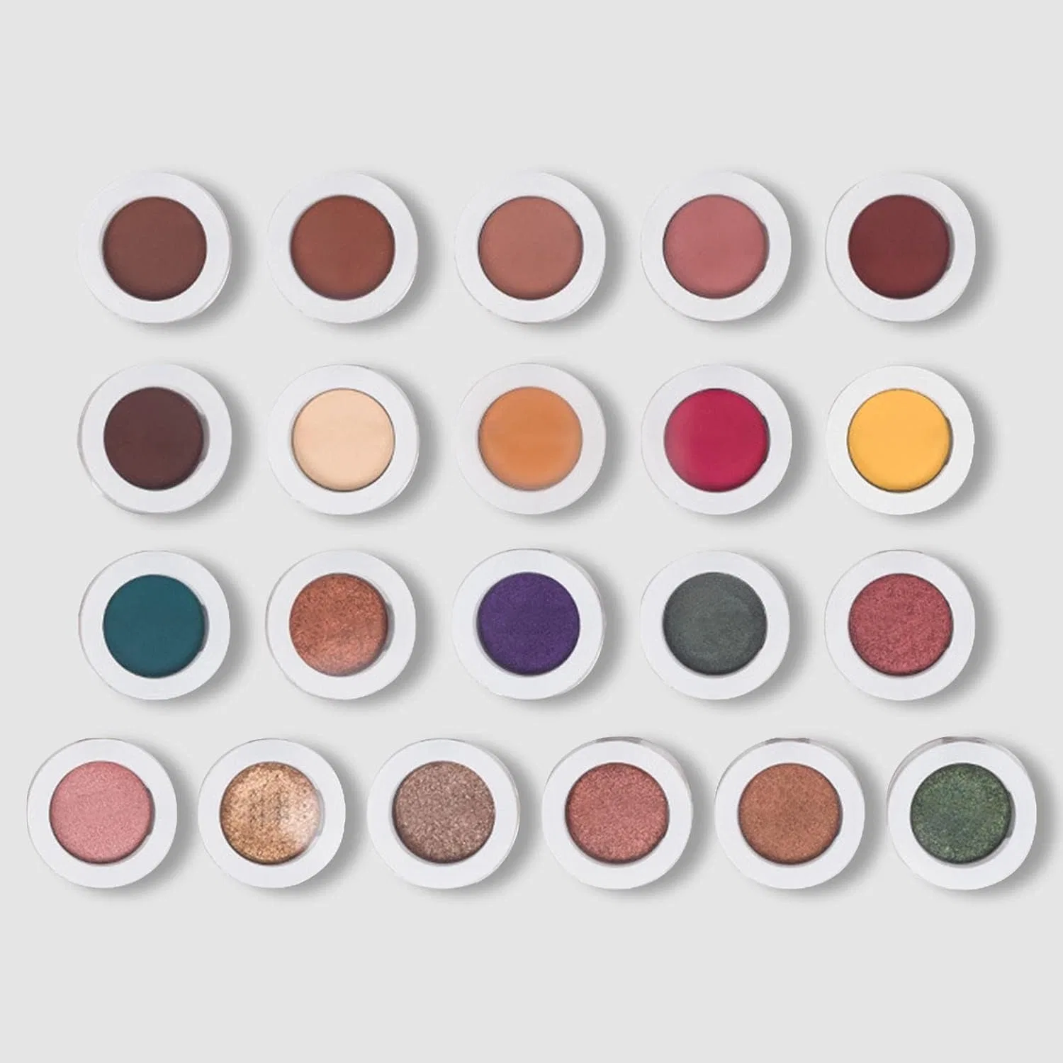 Тени для век Potato Mud Glitter Pearl Earth Tone Palette Botanic Mauve — фото 2