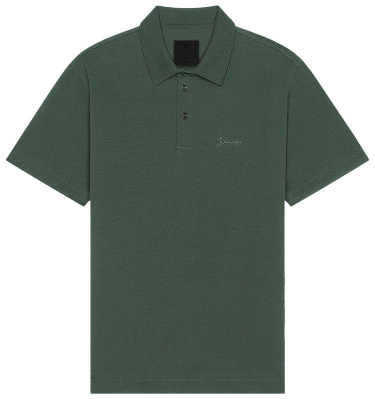 

Поло Givenchy Classic Fit Polo 'Dark Green', зеленый