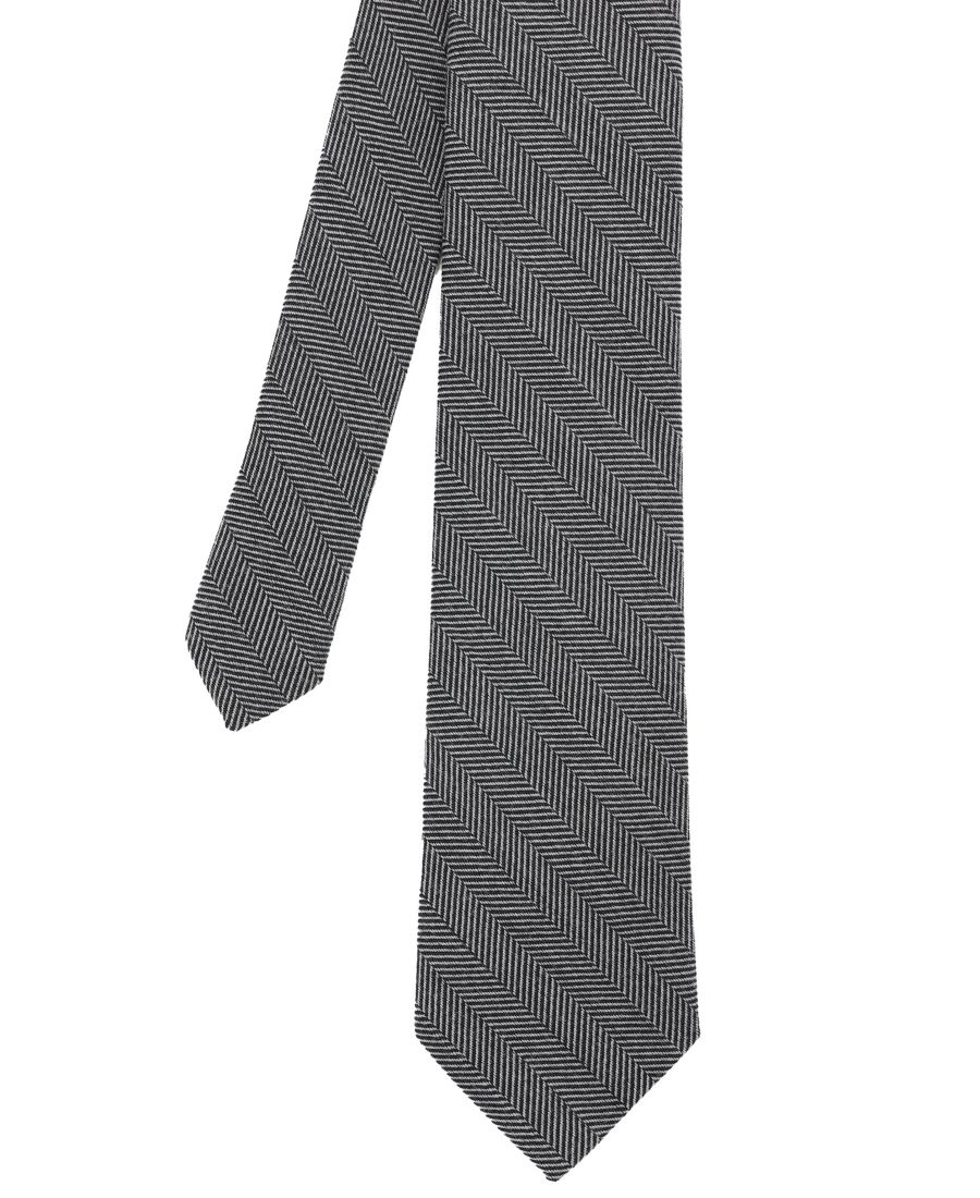 

Мужской шелковый галстук с текстурированной поверхностью Ben Sherman, Charcoal Black