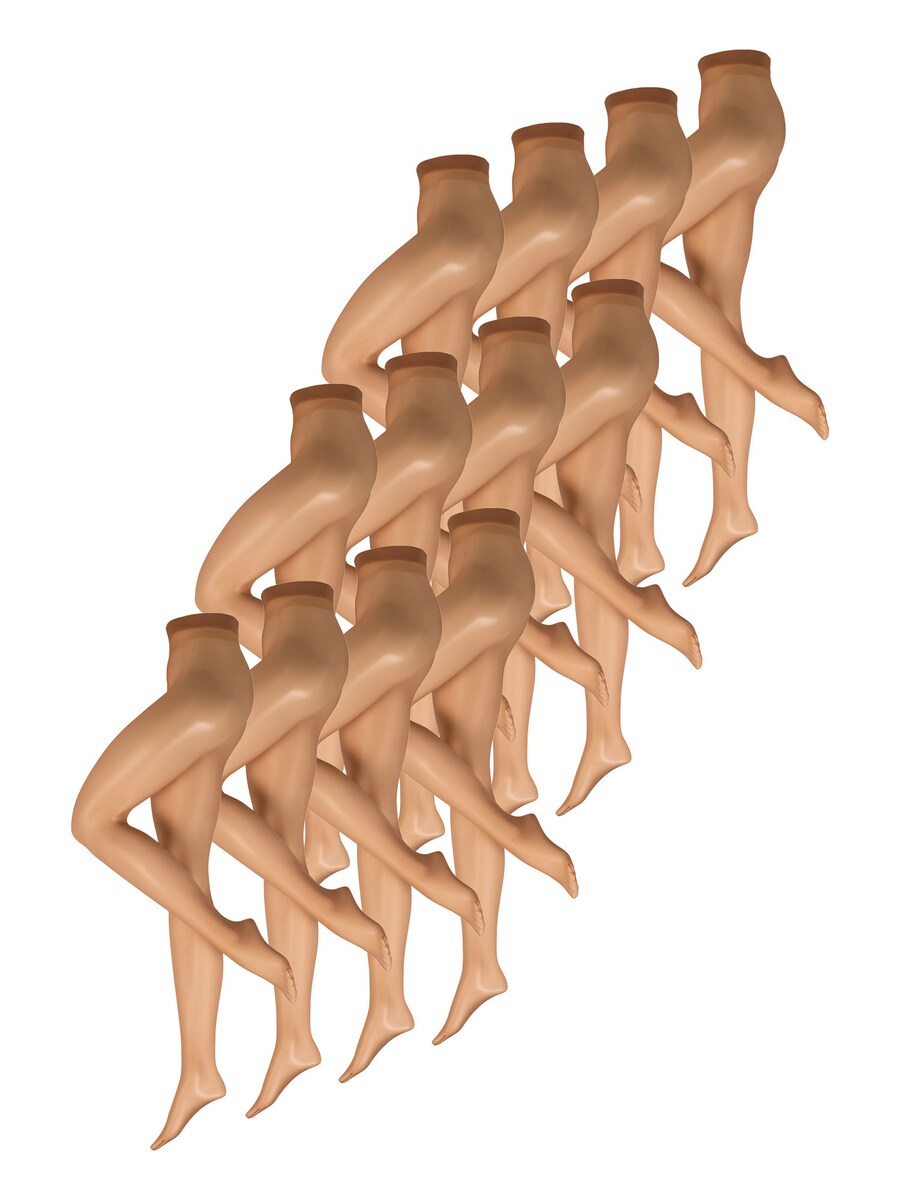 

Тонкие колготки Nur Die Transparent 15 DEN, бежевый