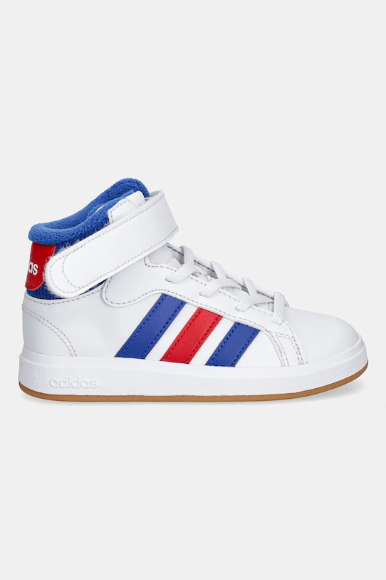 Детские кроссовки Grand Court Mid Adidas, белый — фото 2