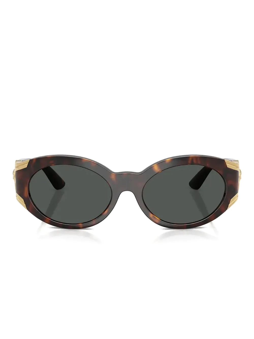 

Овальные солнцезащитные очки Medusa Biggie Versace, коричневый