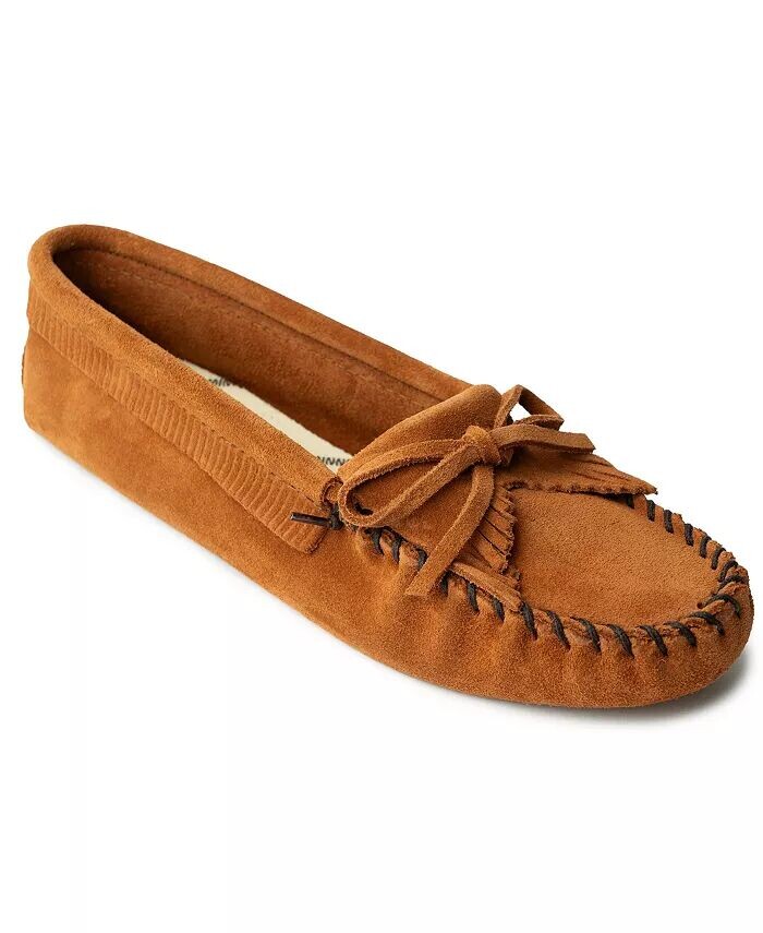 Женские мокасины Kilty с мягкой подошвой Minnetonka, коричневый