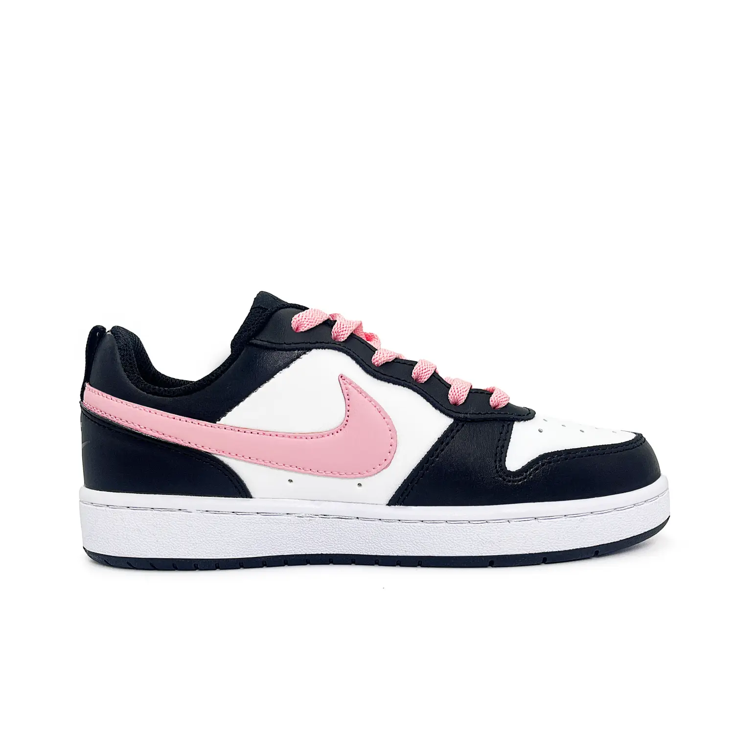 

Кроссовки Nike Court Borough Skateboarding Shoes Women's Low-top Pink/white/black, розовый