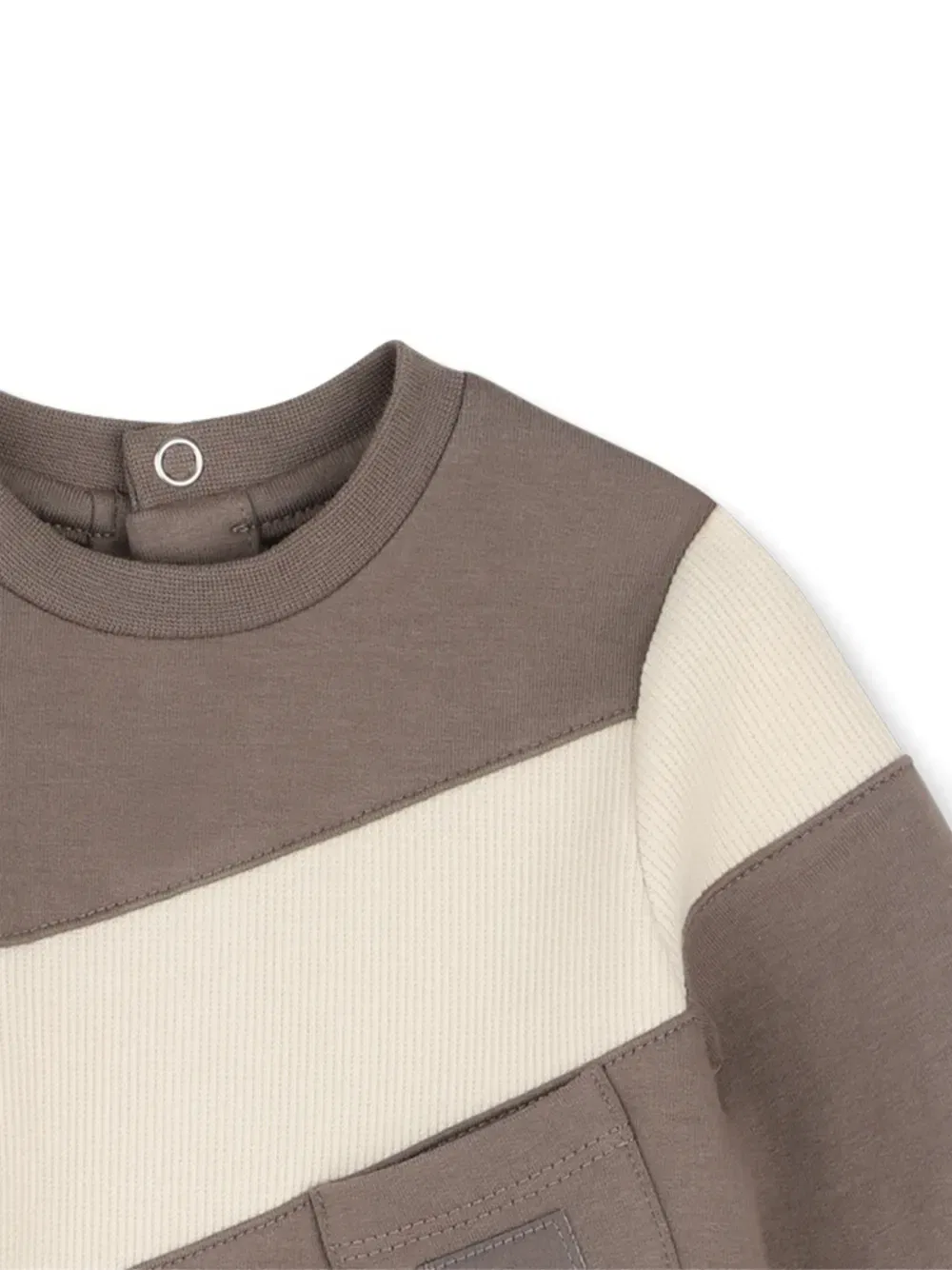 Пижама с нашивкой-логотипом Boss Kidswear, коричневый — фото 3
