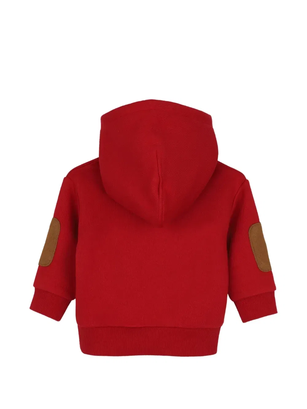 Худи с нашивками на локтях Timberland Kids, красный — фото 2