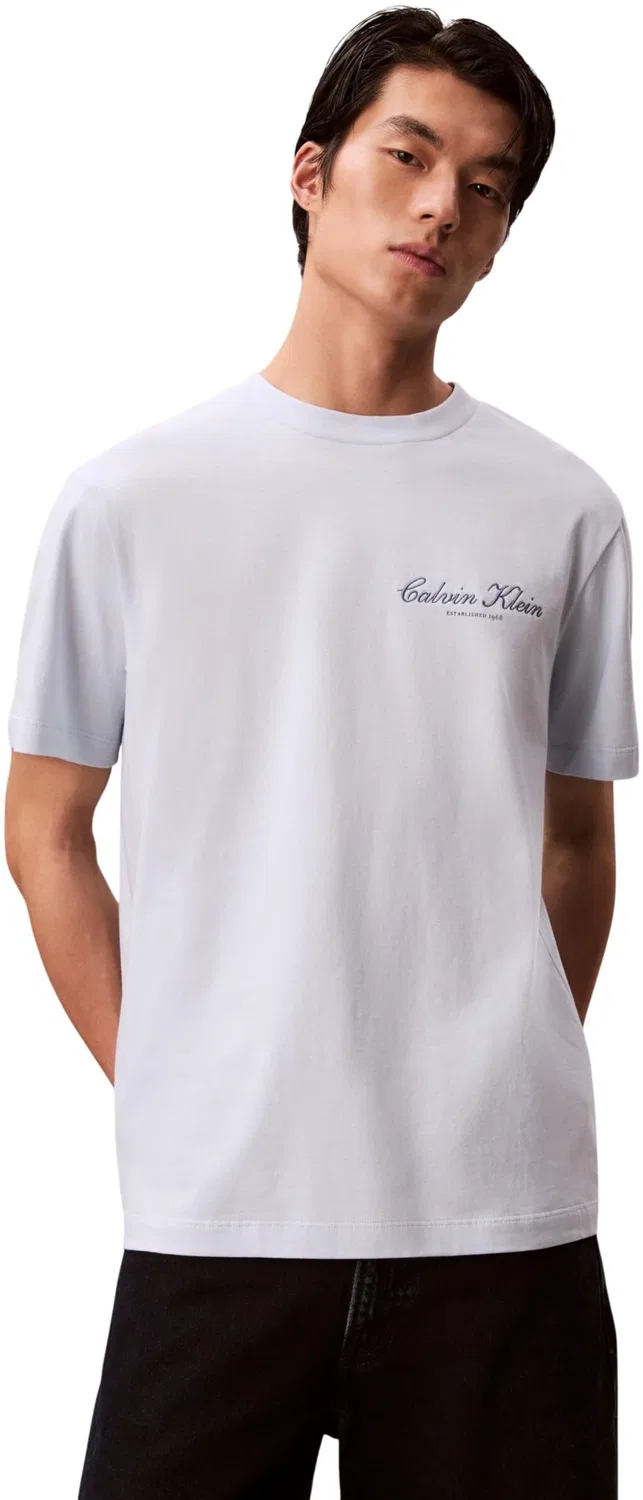 Мужская футболка с принтом 20s March Graphic Calvin Klein, Blue (Plein Air)