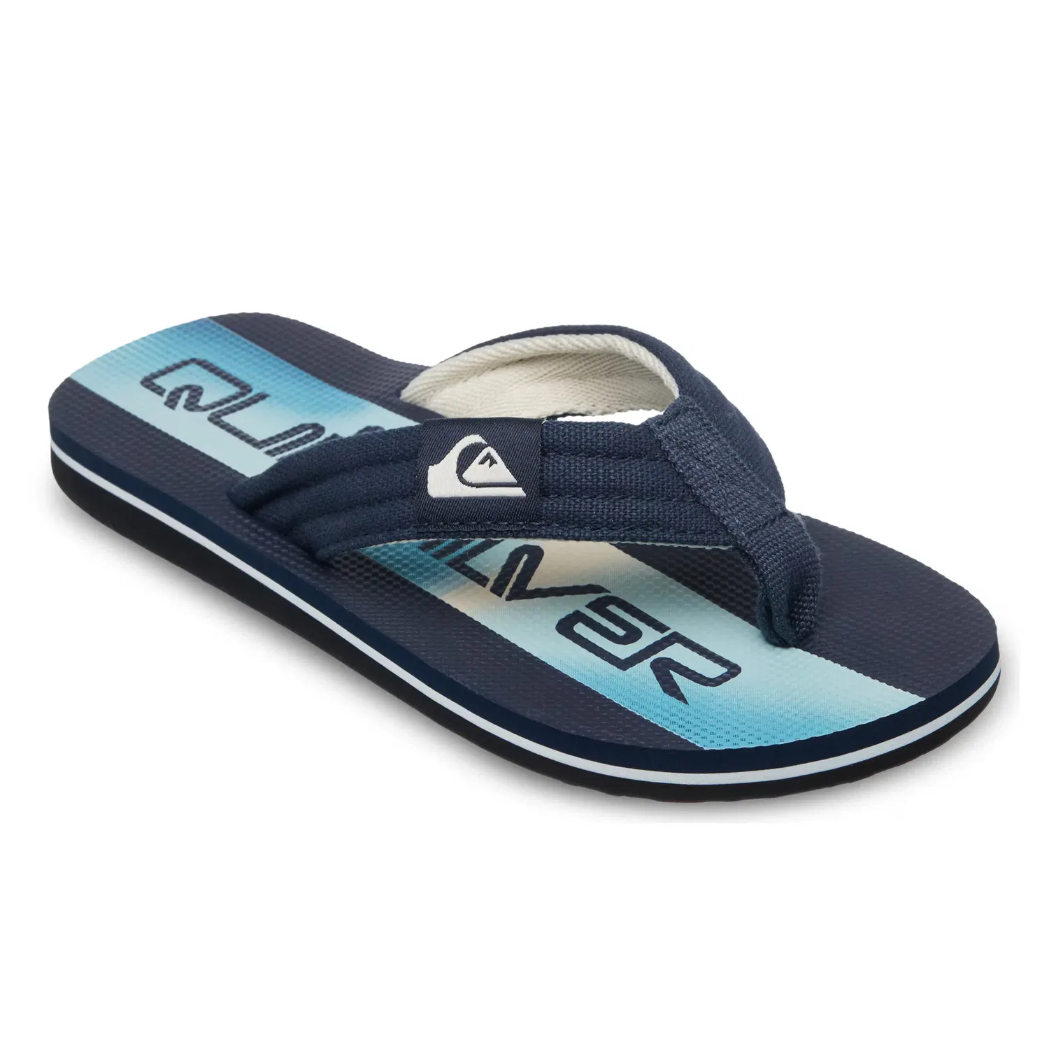 Детские шлепанцы для мальчиков с логотипом Molokai Layback Quiksilver, Azul Oscuro