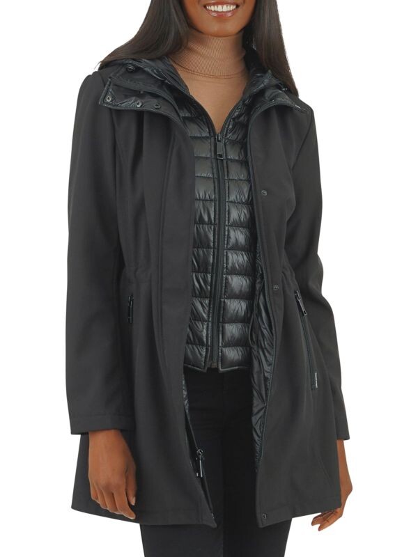 

Куртка softshell с капюшоном Nine West Black, Черный, Куртка softshell с капюшоном Nine West Black