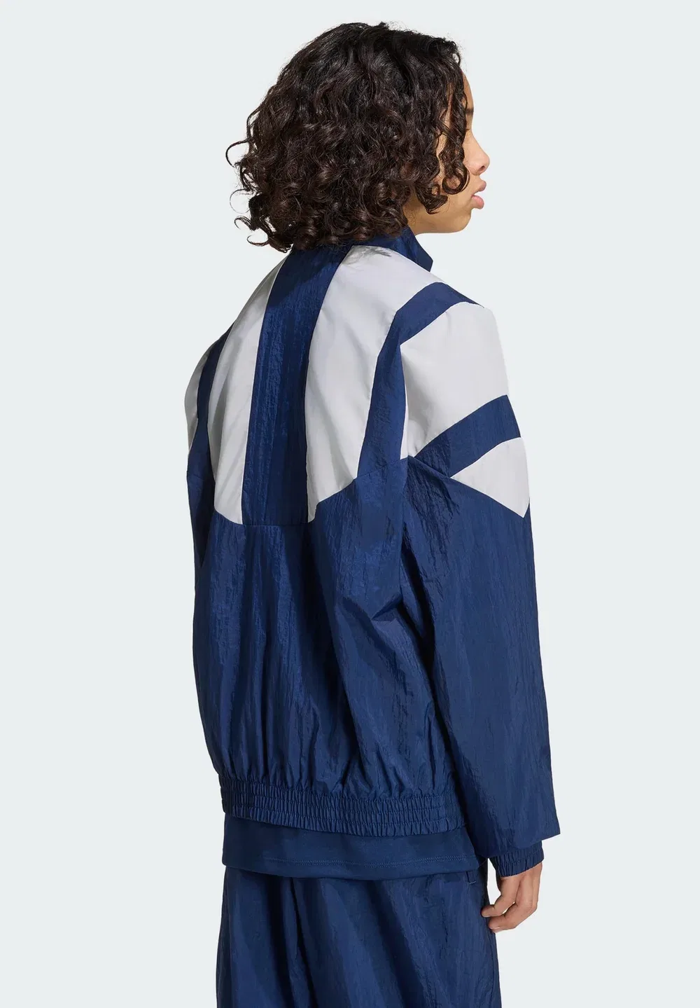Os blocked w tt-junior unisex - light jacket Adidas Originals, Night Indigo/Grey Two — фото 2
