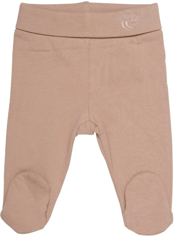 Штаны детские с принтом Pants w. Foot Fixoni, коричневый