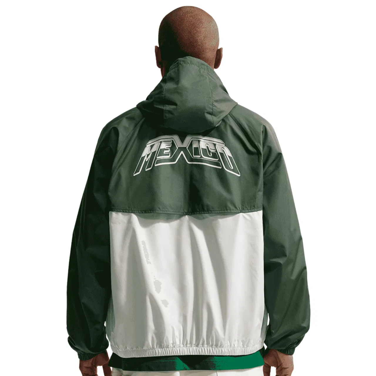 Мужская куртка Windrunner Nike, зеленый/белый — фото 2