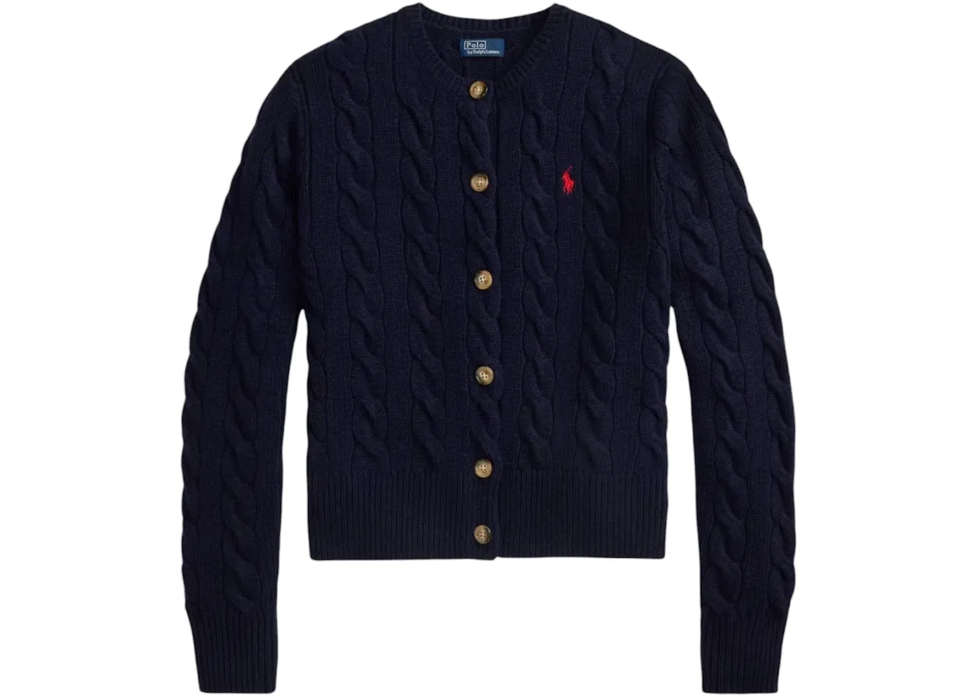Женский кардиган-свитер с длинным рукавом Cardigan Polo Ralph Lauren, Hunter Navy