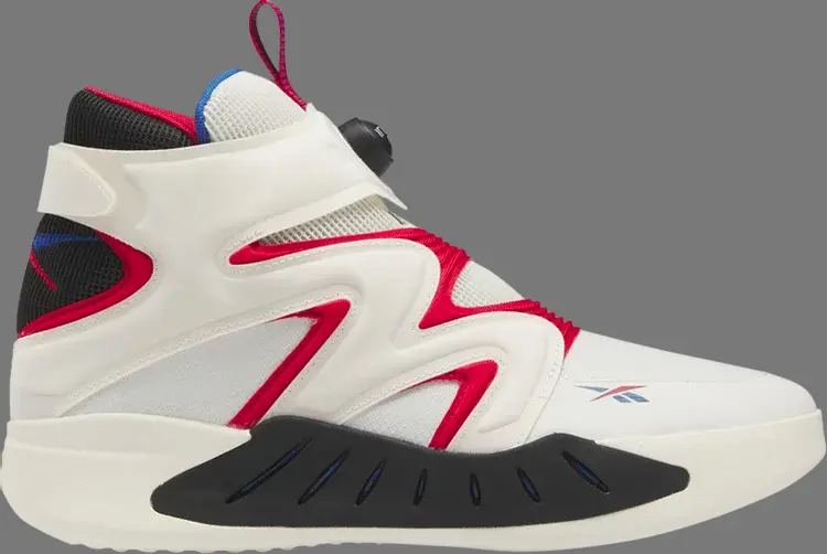 

Кроссовки instapump fury zone 'white vector red' Reebok, белый